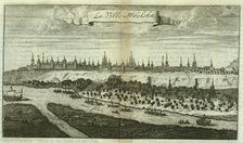 Tobolsk (From: Travels into Muscovy), 1711. Artist: Bruijn, Cornelis de (1652-1727)