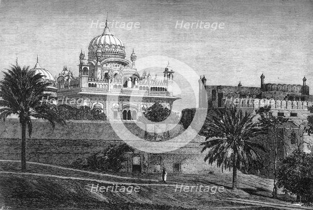 'View of the Palace of Lahore', c1891. Creator: James Grant.