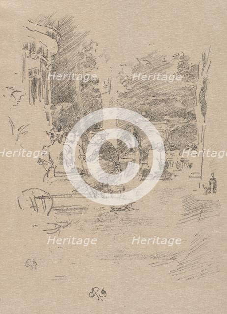 The Litte Café au Bois, 1894. Creator: James McNeill Whistler (American, 1834-1903).