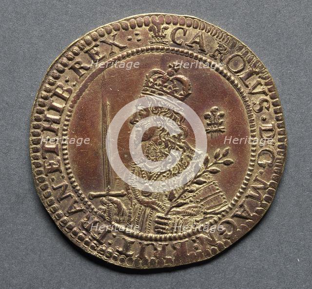 Triple Unite (obverse), 1643. Creator: Unknown.