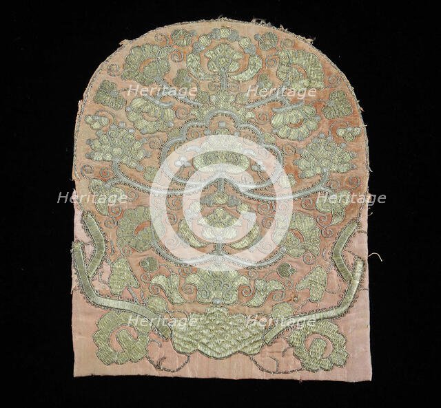 Headdress, Russian, fourth quarter 18th century. Creator: Unknown.