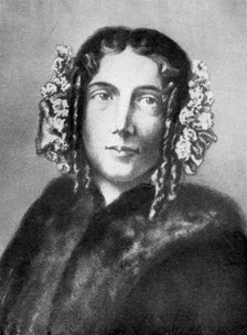 Harriet Beecher Stowe (1811-1896), American abolitionist and novelist, 1926. Creator: Unknown.