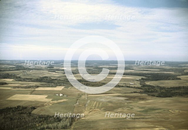 Potato farms in Aroostook County, Maine., 1940. Creator: Jack Delano.