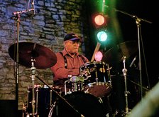 Jimmy Cobb, Charlie Parker Legacy Band, Brecon Jazz Festival, Powys, Wales, 2005. Creator: Brian O'Connor.