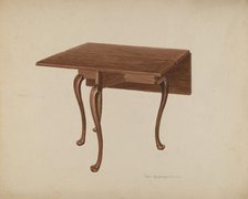 Cherry Table, c. 1936. Creator: Carl Buergerniss.