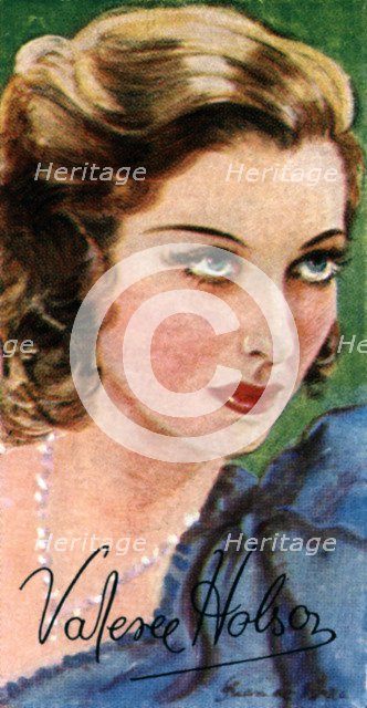 Valerie Hobson, (1917-1998), British actress, 20th century. Artist: Unknown