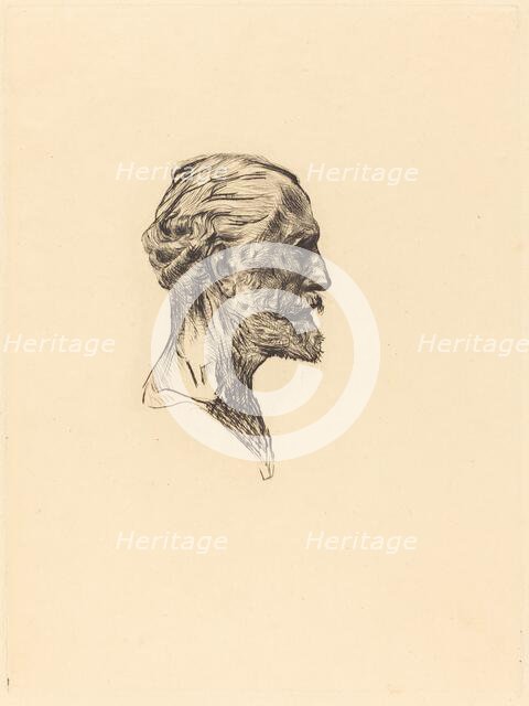 Antonin Proust, 1885. Creator: Auguste Rodin.