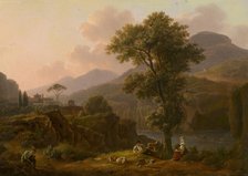 Italian Landscape, c1780-1810. Creator: Simon Alexandre Clement Denis.