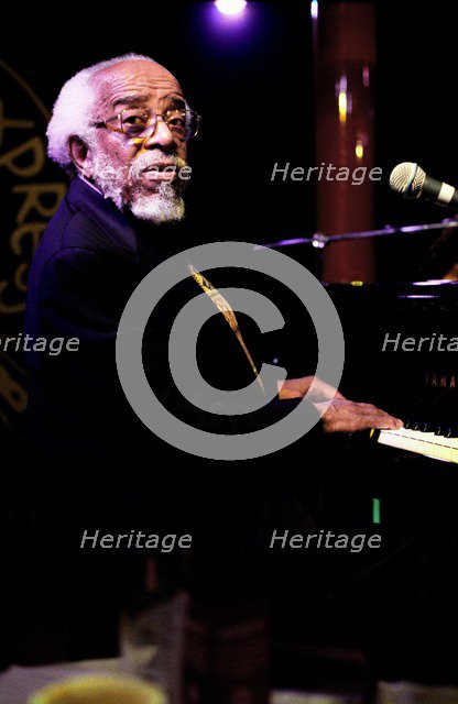 Barry Harris, Pizza Express, Dean St, London, Dec 2005.  Artist: Brian O'Connor.