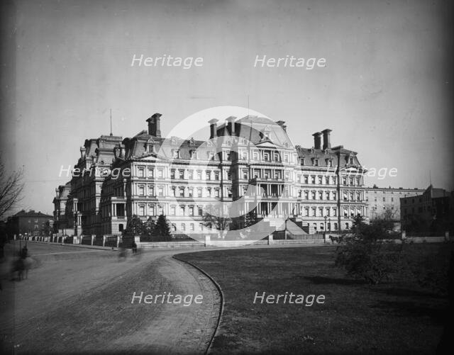 State Department, (State, War & Navy Building), Washington, D.C., between 1900 and 1920. Creator: Unknown.
