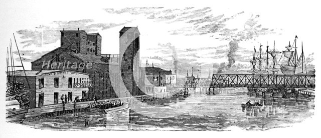 'Milwaukee River', 1883. Artist: Unknown.