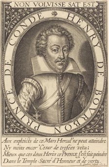 Henry de Bourbon, Prince de Conde, 1613. Creator: Leonard Gaultier.