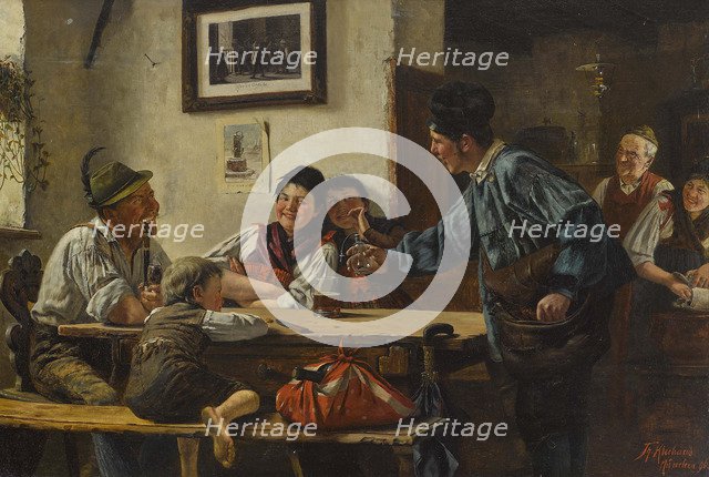 The Perfumes Seller, 1890.