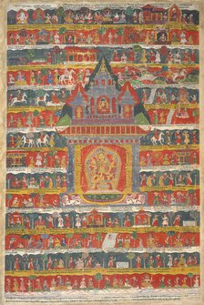 Legend of Vasudhara (Ashvaghosha Avadana), 1744. Creator: Anon.