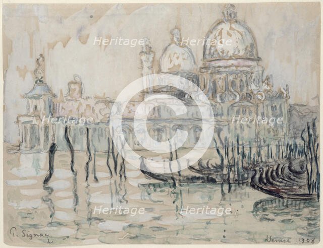 Venice, 1908. Creator: Signac, Paul (1863-1935).