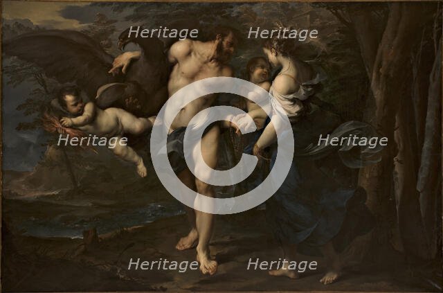 Jupiter and Ceres, c1705. Creator: Viani, Domenico Maria (1668-1711).