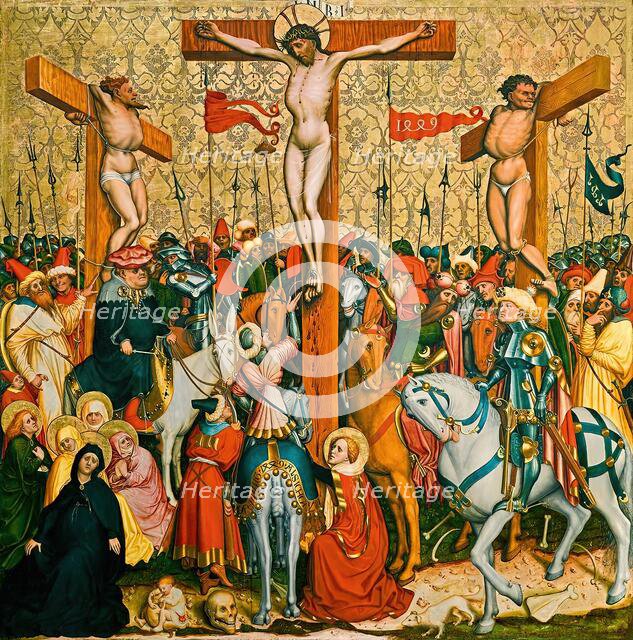 Crucifixion of Christ, 1449. Creator: Conrad Laib.
