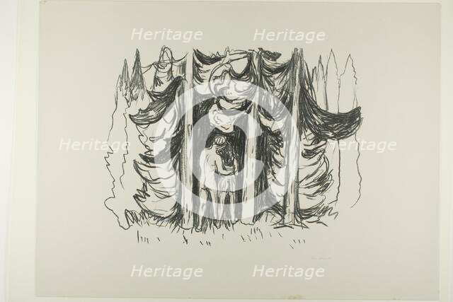 The Cloud, 1908/09. Creator: Edvard Munch.