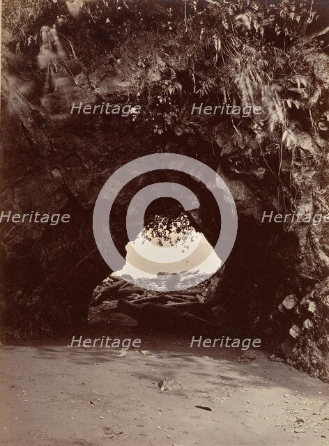 Tropical Scenery, Natural Arch, Cupica Bay, 1871. Creator: John Moran.