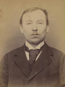 Bruchaesen. Etienne. 31 ans, né à Mag Levard (Hongrie). Tailleur d'habits. Anarchiste. 11/..., 1894. Creator: Alphonse Bertillon.