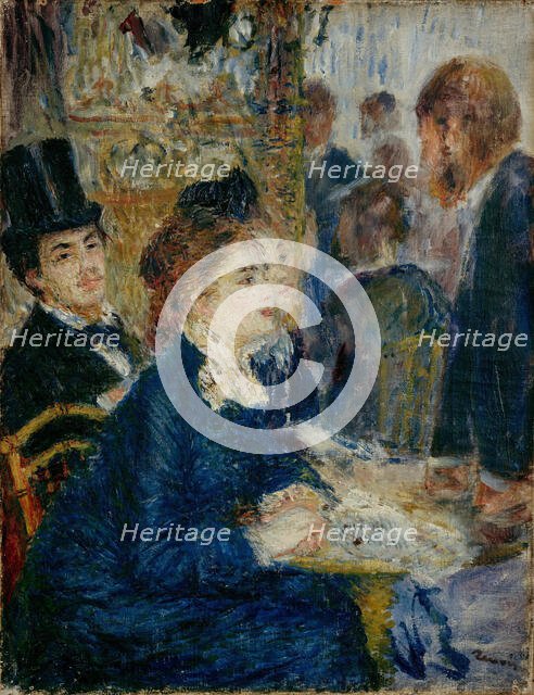 In the Café, c1877. Creator: Renoir, Pierre Auguste (1841-1919).