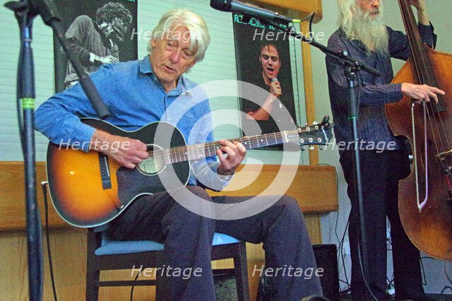 Nils Solberg, Mike Piggott’s Hot Club Trio, The Hawth, Crawley, West Sussex, 20 July 2025. Creator: Brian O'Connor.