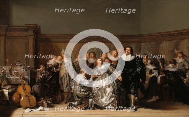 An Elegant Company, 1632. Creator: Pieter Codde.