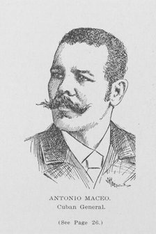 Antonio Maceo; Cuban General, 1907. Creator: Unknown.
