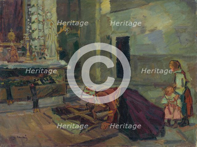 On Good Friday, 1937. Creator: Gustav Mally.