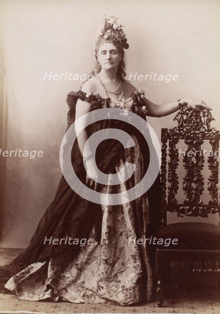 [Countess de Castiglione, from Série des Roses], 1895. Creator: Pierre-Louis Pierson.