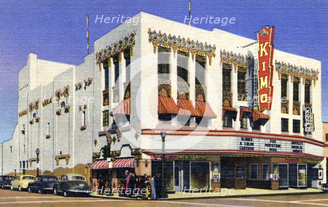 Kimo Theatre, Albuquerque, New Mexico, USA, 1951. Artist: Unknown