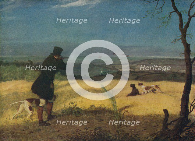 'A Good Shot!', c1820, (1922). Artist: Abraham Cooper.
