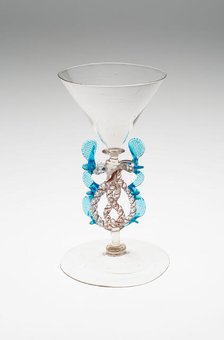 Winged Glass (Flügelglas), Germany, Late 17th century. Creator: Unknown.