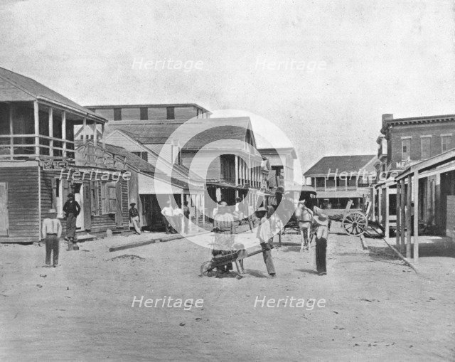 Street in Key West, Florida, USA, c1900. Creator: Unknown.