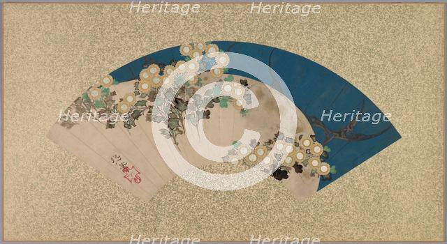 Chrysanthemums by the Water, 1761-1828. Creator: Sakai Hoitsu (Japanese, 1761-1828).