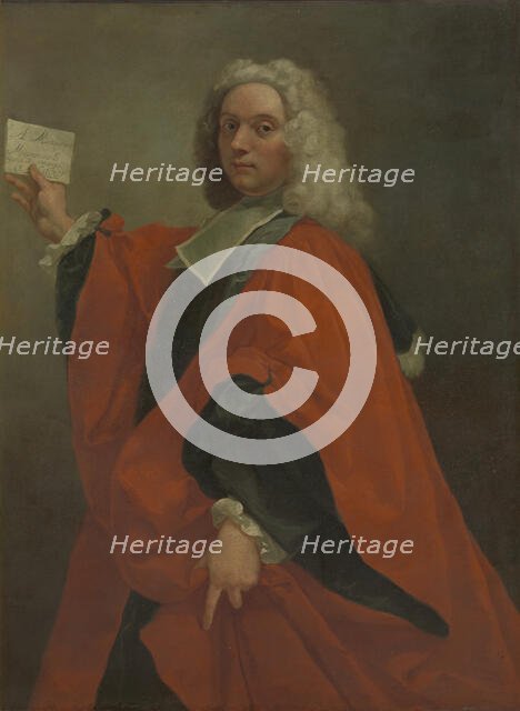 Counsellor of the Aix-en-Provence Parliament, 1733. Creator: Michel-Francois Dandre-Bardon.