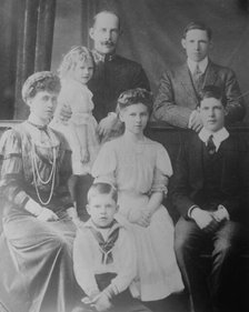 King of Greece & family, between c1910 and c1915. Creator: Bain News Service.