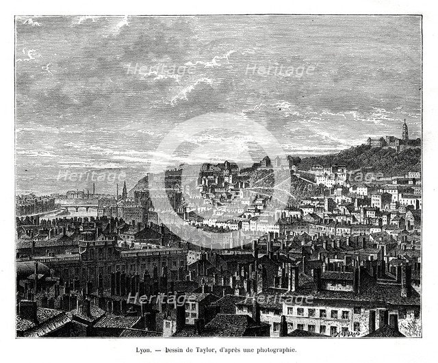 Lyon, France, 19th century. Artist: Taylor