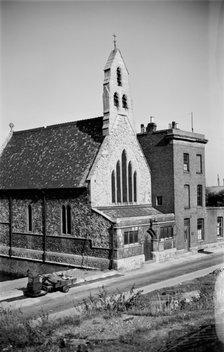 St Andrew's church, Royal Pier Road, Gravesend, Kent, c1945-c1965. Artist: SW Rawlings