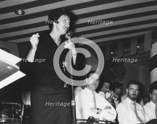 Anita O'Day, Marquee Club, London, 1962. Creator: Brian Foskett.