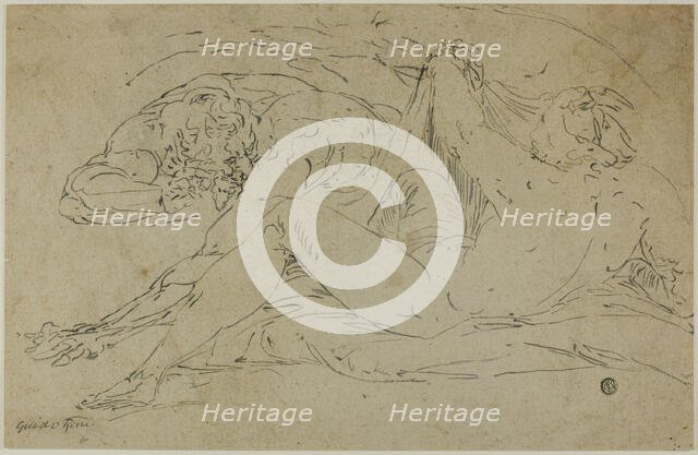 Nymph and Satyr, after 1560. Creator: Unknown.