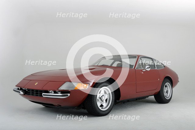 Ferrari 365 GTB 1972. Artist: Simon Clay.