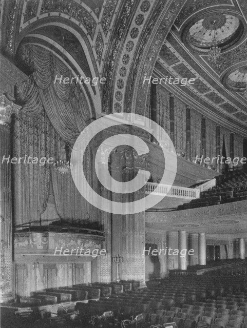 Detail, the Capitol Theatre, New York City, 1925. Artist: Unknown.