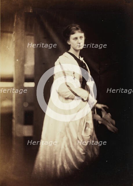May Prinsep, 1868. Creator: Julia Margaret Cameron.