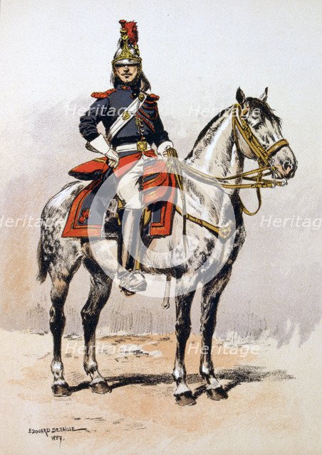 Republican Guard, 1871 (1887). Artist: A Lemercier