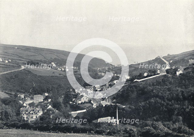 'Laxey - General View', 1895. Artist: Unknown.