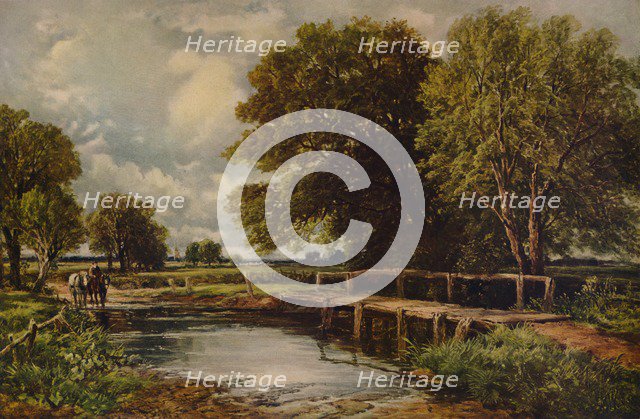 'The Ford', 1890, (1938). Artist: Edmund Morison Wimperis.