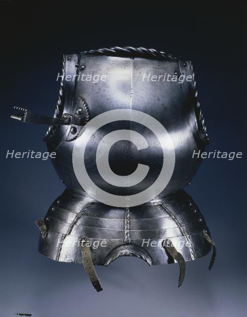 Breastplate (with lance rest and fauld/ Nuremberg), c.1510-1530. Creator: Unknown.