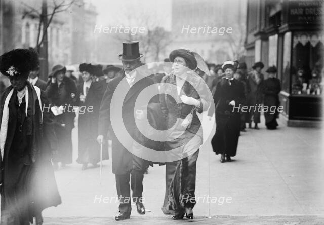 Vice President And Mrs. Marshall, 1913. Creator: Unknown.
