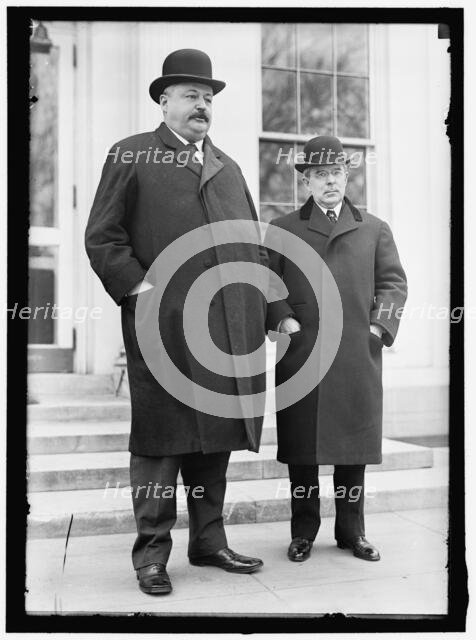Men At White House, Washington, D.C., between 1913 and 1917. Creator: Harris & Ewing.